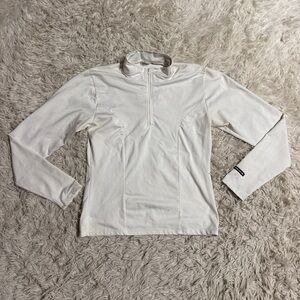 Women’s Medium White B.OA Long Sleeve Horseback Riding Sunshirt